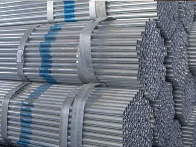 Bundled steel pipes